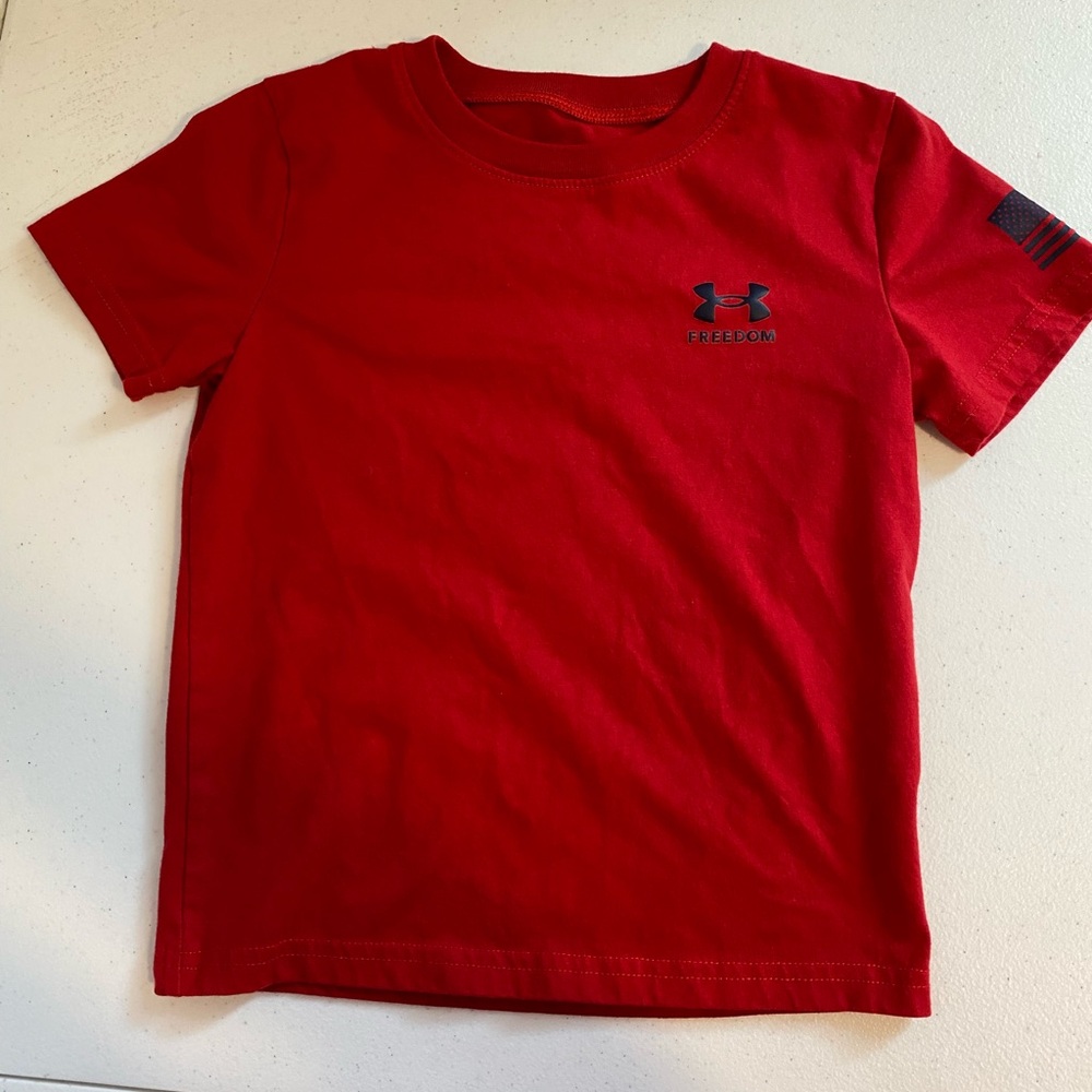Under Armour Kids Red T-Shirt